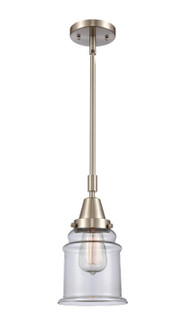 Caden One Light Mini Pendant in Brushed Satin Nickel (405|447-1S-SN-G182)