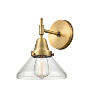Caden One Light Wall Sconce in Brushed Brass (405|447-1W-BB-G4472)