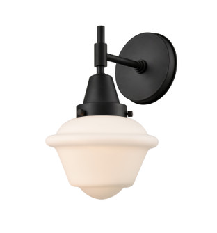 Caden One Light Wall Sconce in Matte Black (405|447-1W-BK-G531)