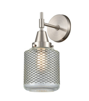 Caden One Light Wall Sconce in Satin Nickel (405|447-1W-SN-G262)