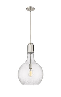 Auralume One Light Pendant in Brushed Satin Nickel (405|492-1S-SN-G584-14)