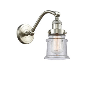 Franklin Restoration LED Wall Sconce in Brushed Satin Nickel (405|515-1W-SN-G184S-LED)