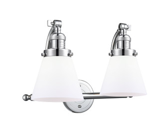 Franklin Restoration Two Light Bath Vanity in Polished Chrome (405|515-2W-PC-G61)