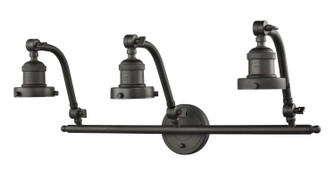 Franklin Restoration Three Light Bath Vanity in Oil Rubbed Bronze (405|515-3W-OB)