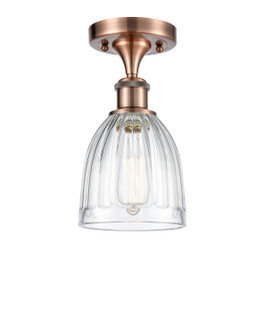 Ballston LED Semi-Flush Mount in Antique Copper (405|516-1C-AC-G442-LED)