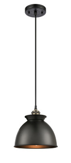 Ballston One Light Mini Pendant in Black Antique Brass (405|516-1P-BAB-M14-BK)