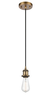 Ballston LED Mini Pendant in Brushed Brass (405|516-1P-BB-LED)
