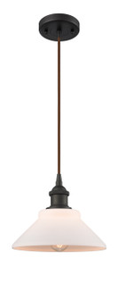 Ballston One Light Mini Pendant in Oil Rubbed Bronze (405|516-1P-OB-G131)