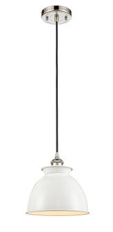 Ballston One Light Mini Pendant in Polished Nickel (405|516-1P-PN-M14-W)