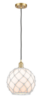 Ballston LED Mini Pendant in Satin Gold (405|516-1P-SG-G121-10RW-LED)