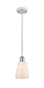 Ballston LED Mini Pendant in White Polished Chrome (405|516-1P-WPC-G391-LED)