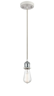 Ballston LED Mini Pendant in White Polished Chrome (405|516-1P-WPC-LED)