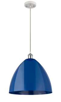 Ballston One Light Mini Pendant in White Polished Chrome (405|516-1P-WPC-MBD-16-BL)