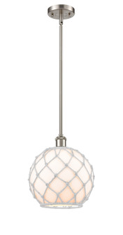 Ballston LED Mini Pendant in Brushed Satin Nickel (405|516-1S-SN-G121-10RW-LED)