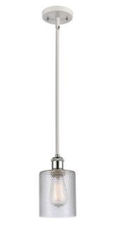 Ballston One Light Mini Pendant in White Polished Chrome (405|516-1S-WPC-G112)