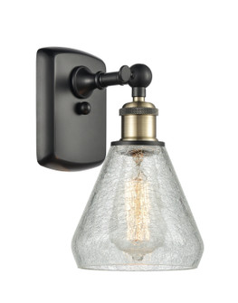 Ballston One Light Wall Sconce in Black Antique Brass (405|516-1W-BAB-G275)