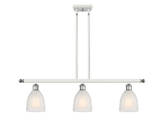 Ballston Three Light Island Pendant in White Polished Chrome (405|516-3I-WPC-G441)