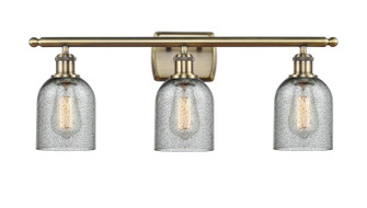 Ballston Three Light Bath Vanity in Antique Brass (405|516-3W-AB-G257)