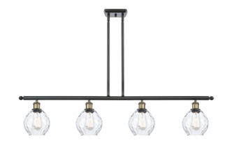 Ballston Four Light Island Pendant in Black Antique Brass (405|516-4I-BAB-G362)