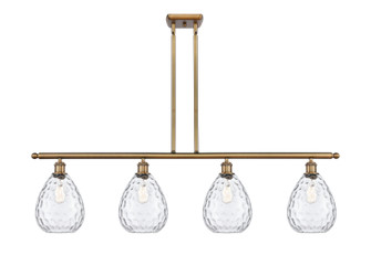 Ballston Four Light Island Pendant in Brushed Brass (405|516-4I-BB-G372)