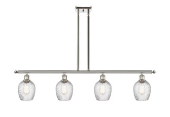 Ballston Four Light Island Pendant in Polished Nickel (405|516-4I-PN-G392)