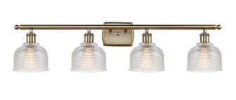 Ballston LED Bath Vanity in Antique Brass (405|516-4W-AB-G412-LED)