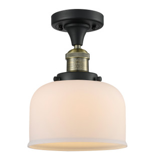 Franklin Restoration LED Semi-Flush Mount in Black Antique Brass (405|517-1CH-BAB-G71-LED)