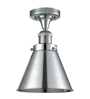 Franklin Restoration One Light Semi-Flush Mount in Polished Chrome (405|517-1CH-PC-M13-PC)