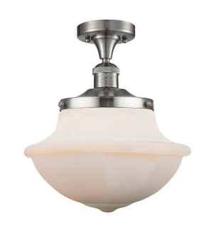 Franklin Restoration LED Semi-Flush Mount in Brushed Satin Nickel (405|517-1CH-SN-G541-LED)