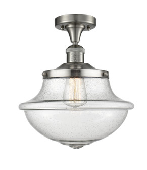 Franklin Restoration LED Semi-Flush Mount in Brushed Satin Nickel (405|517-1CH-SN-G544-LED)