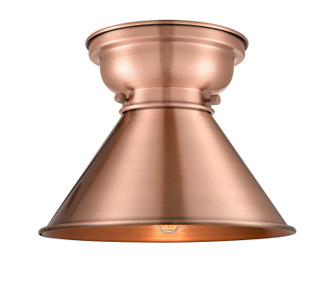 Franklin Restoration LED Flush Mount in Antique Copper (405|623-1F-AC-M10-AC-LED)
