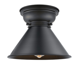 Franklin Restoration LED Flush Mount in Matte Black (405|623-1F-BK-M10-BK-LED)