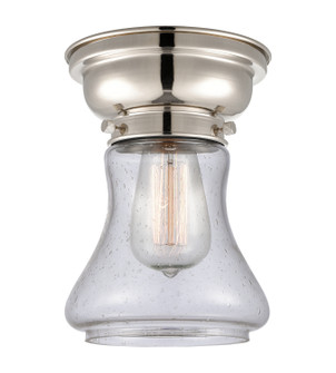 Franklin Restoration One Light Flush Mount in Polished Nickel (405|623-1F-PN-G194)