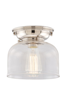 Franklin Restoration One Light Flush Mount in Polished Nickel (405|623-1F-PN-G72)