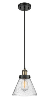 Ballston Urban LED Mini Pendant in Black Antique Brass (405|916-1P-BAB-G44-LED)