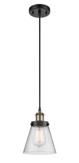 Ballston Urban One Light Mini Pendant in Black Antique Brass (405|916-1P-BAB-G64)
