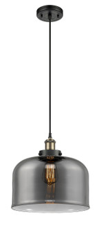 Ballston Urban One Light Mini Pendant in Black Antique Brass (405|916-1P-BAB-G73-L)