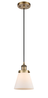 Ballston Urban One Light Mini Pendant in Brushed Brass (405|916-1P-BB-G61)