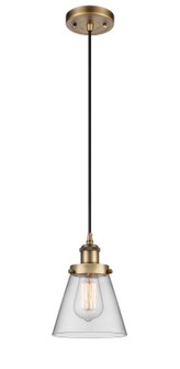 Ballston Urban One Light Mini Pendant in Brushed Brass (405|916-1P-BB-G62)