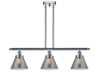 Ballston Urban Three Light Island Pendant in Polished Chrome (405|916-3I-PC-G43)