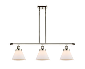 Ballston Urban Three Light Island Pendant in Polished Nickel (405|916-3I-PN-G41)