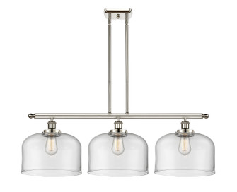 Ballston Urban Three Light Island Pendant in Polished Nickel (405|916-3I-PN-G72-L)