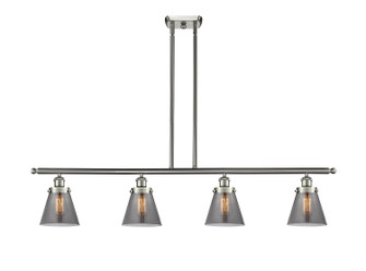 Ballston Urban Four Light Island Pendant in Brushed Satin Nickel (405|916-4I-SN-G63)