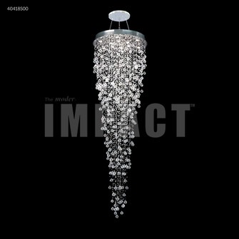 Crystal Rain 12 Light Chandelier in Silver (64|40418S00)