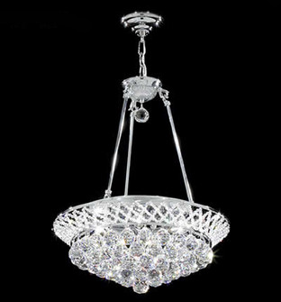 Jacqueline Six Light Chandelier in Silver (64|94138S22)