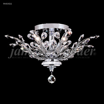 Florale Four Light Flush Mount in Silver (64|94454S11)