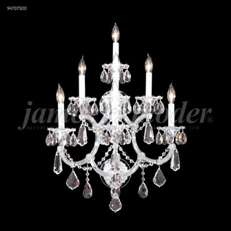 Maria Theresa Royal Seven Light Wall Sconce in Silver (64|94707S00)