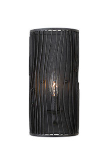 Morre One Light Wall Sconce in Black Iron (33|507520BI)