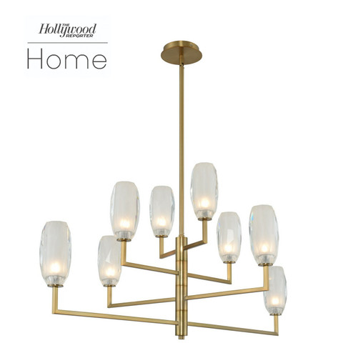 December LED Island Pendant in Winter Brass (33|511560WB)