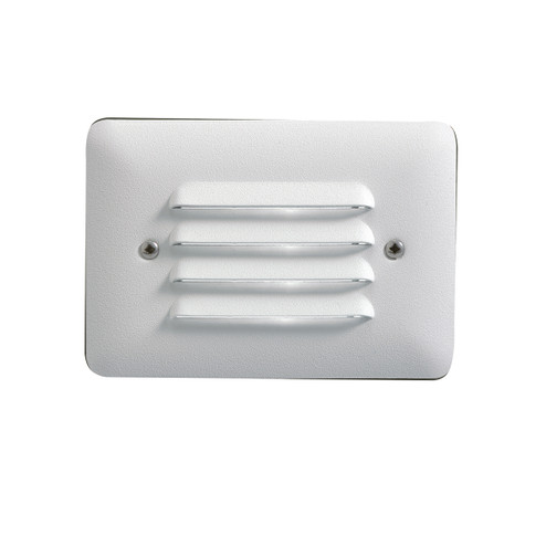 LED Louvered Mini Step in White (12|15782WHT30R)